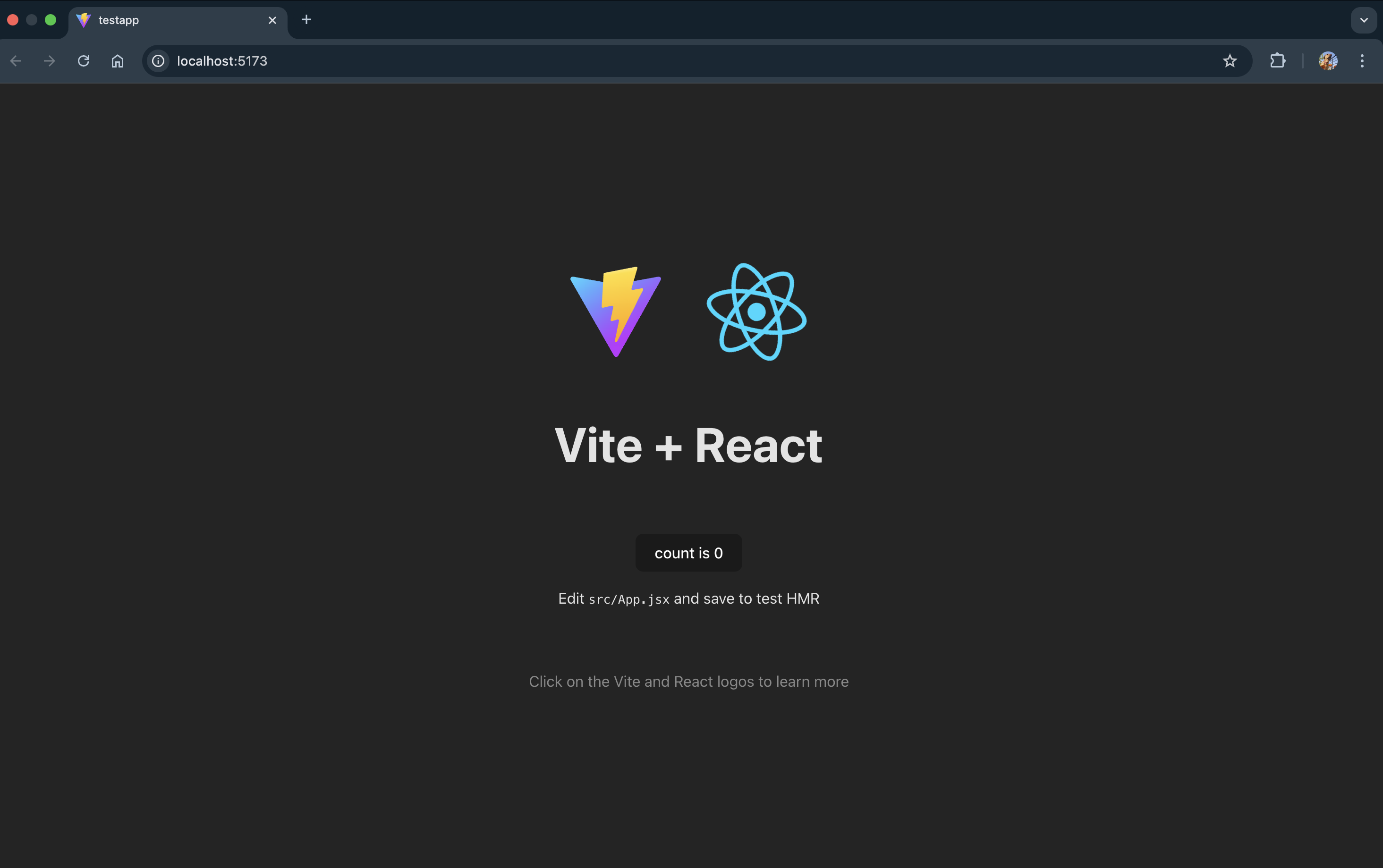 React Test App